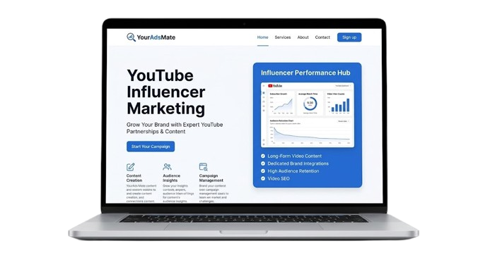 YouTube Influencer Marketing Campaign Performance Showcase