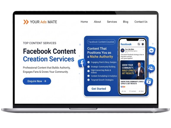 Facebook Content Creation & Creator Studio Dashboard Showcase